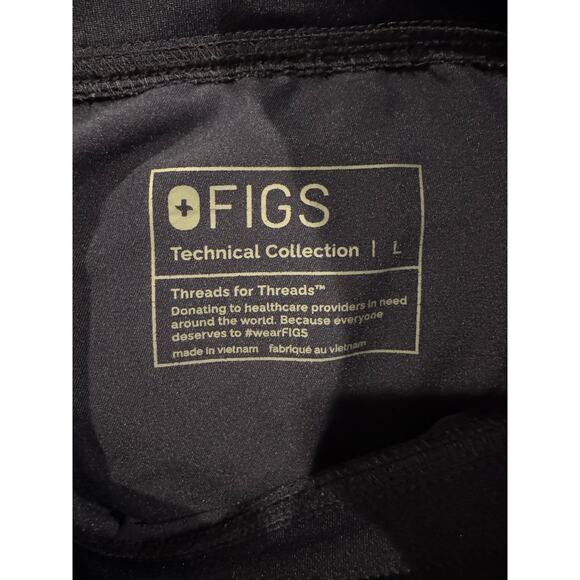 Figs Technical Collection Scrub Pants, Size L – Navy, - Picture 3 of 6